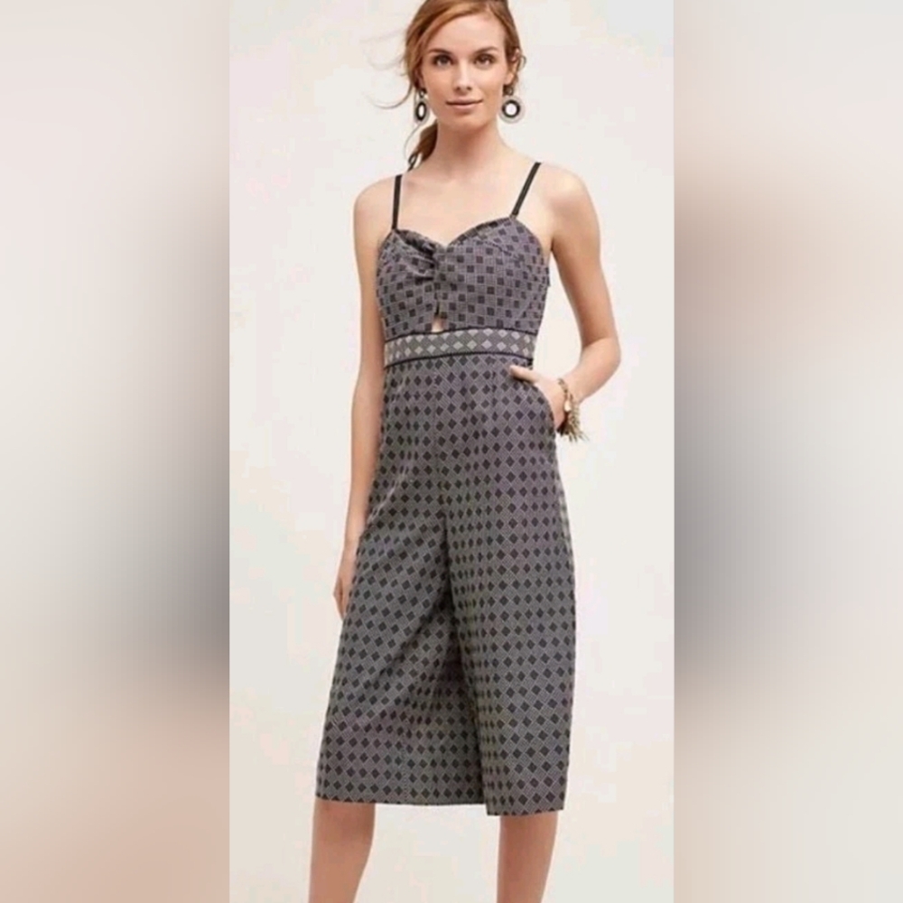 Anthropologie Elevenses  Jumpsuit